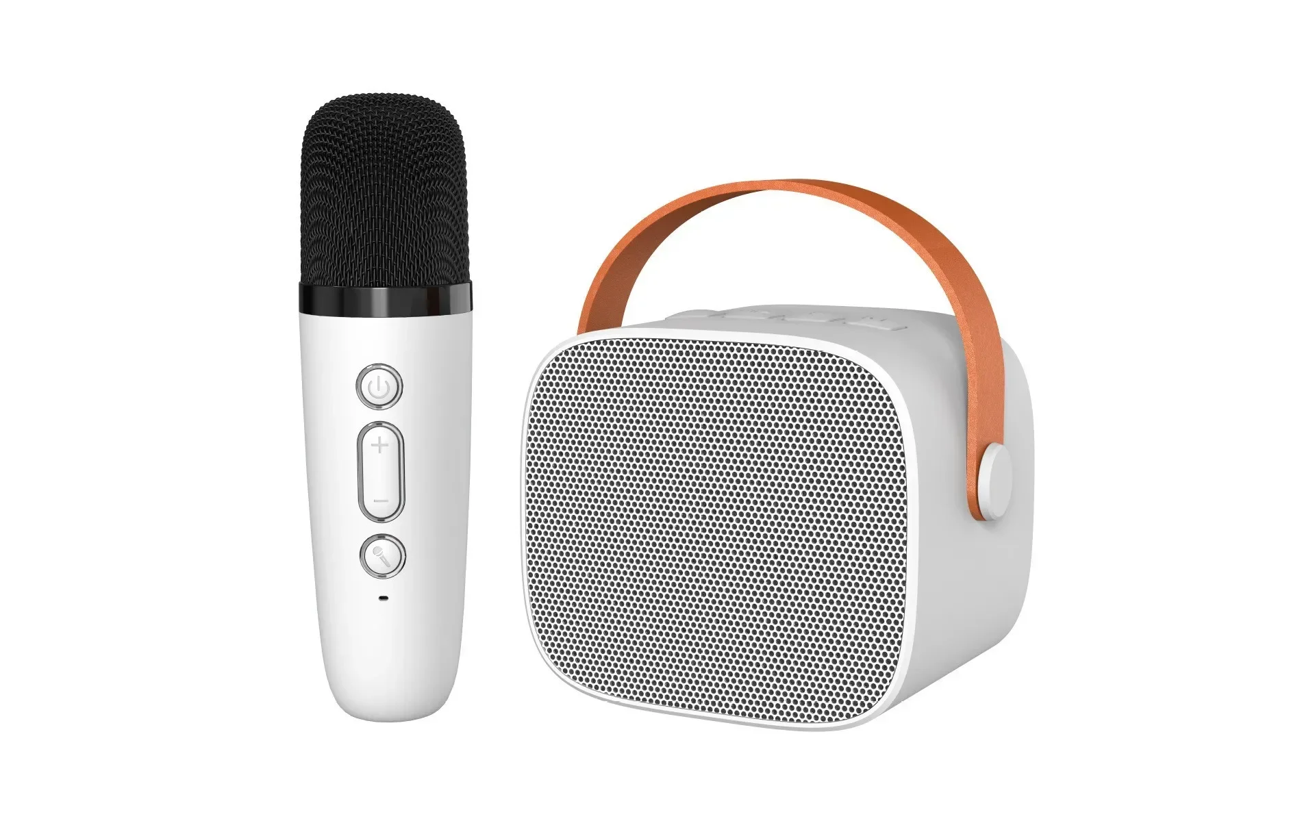 Products can be customized handheld stereo Bluetooth wireless microphone k song integrated