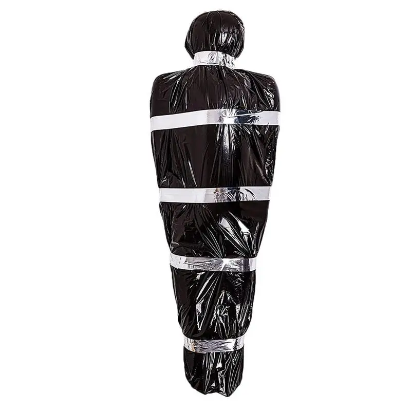 

Scary Fake Corpse In Bag Grave Dead Body Haunted House Decor Halloween Prop Hanging Body Corpse In A Black Bag Outdoor Garden