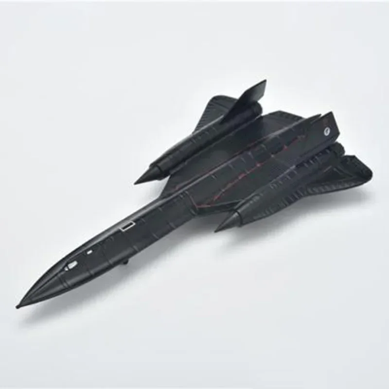 Модель шпионского самолета Detailed16CM SR71A Blackbird реплика в масштабе 1/200 развивающая