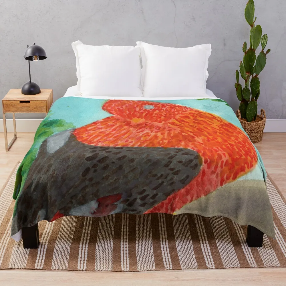 Одеяло Scarlet Sentinel меховые изделия для волос зимние постельные принадлежности