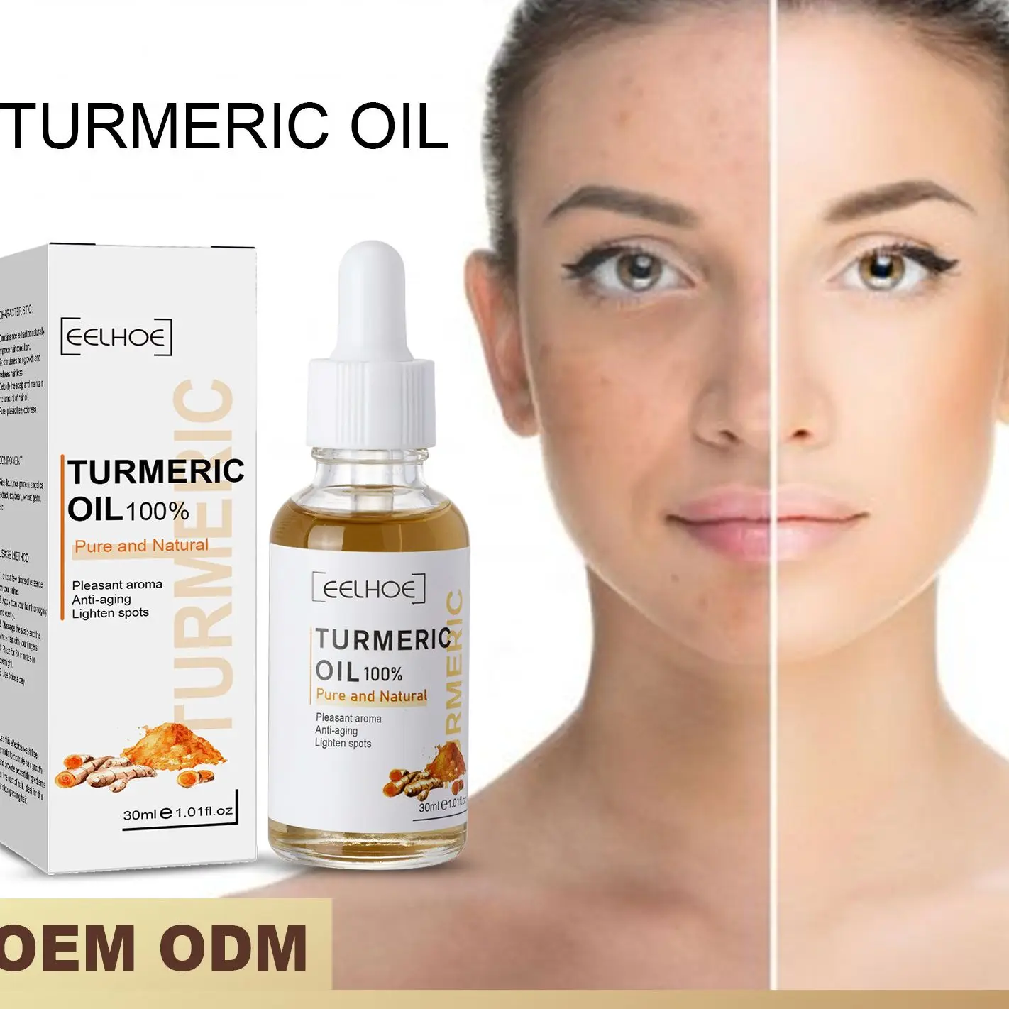 

Curcuma Essence Removes Dark Spots Repairs Anti-aging Reduces Fine Lines Wrinkles Tightens Moisturizes Hydrating Essence