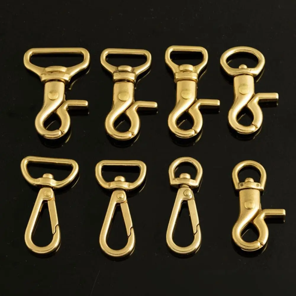 

Кожаная сумка поворотный карабин латунный воротник застежка на плечо пряжка для ремня застежка для ремня триггерные пряжки кольцо для ключей