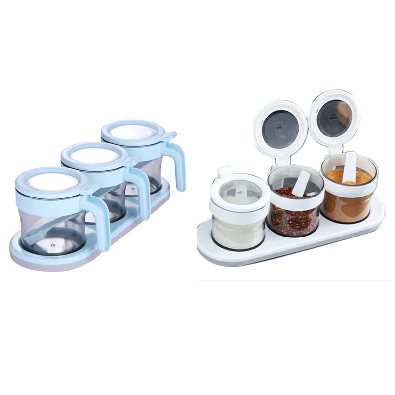 

Пластмассовые для приправ Box Контейнер для приправы прозрачная полипропиленовая стандартная коробка для хранения