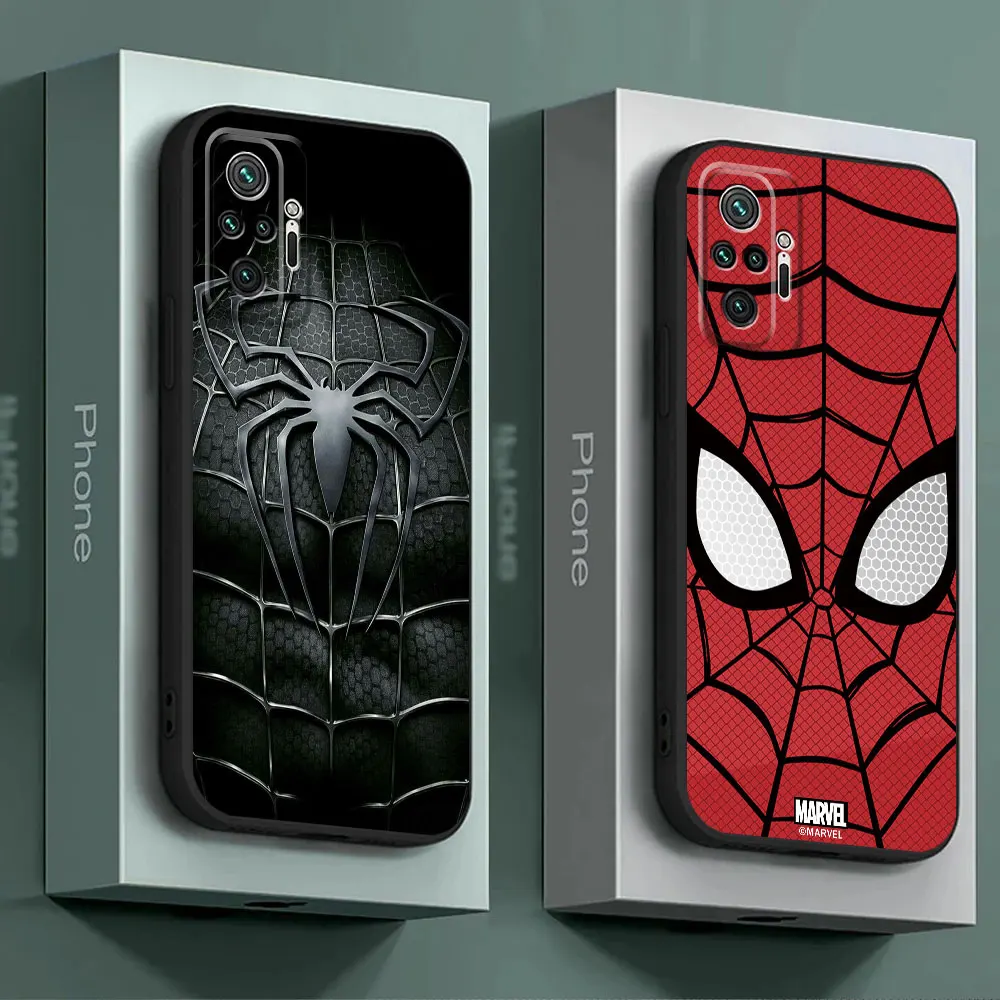 Силиконовый чехол для телефона Redmi Note 11S 9S 8T 13 Pro 11 9 8 7 12 10 9T 10S 12S Lite Cover Marvel Venom Logo Capa