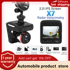 2 в 1 Автомобильный видеорегистратор HD 1080P, Автомобильный видеорегистратор, радар-детектор, лазерный спидометр, камера, видеорегистратор, антирадар для России