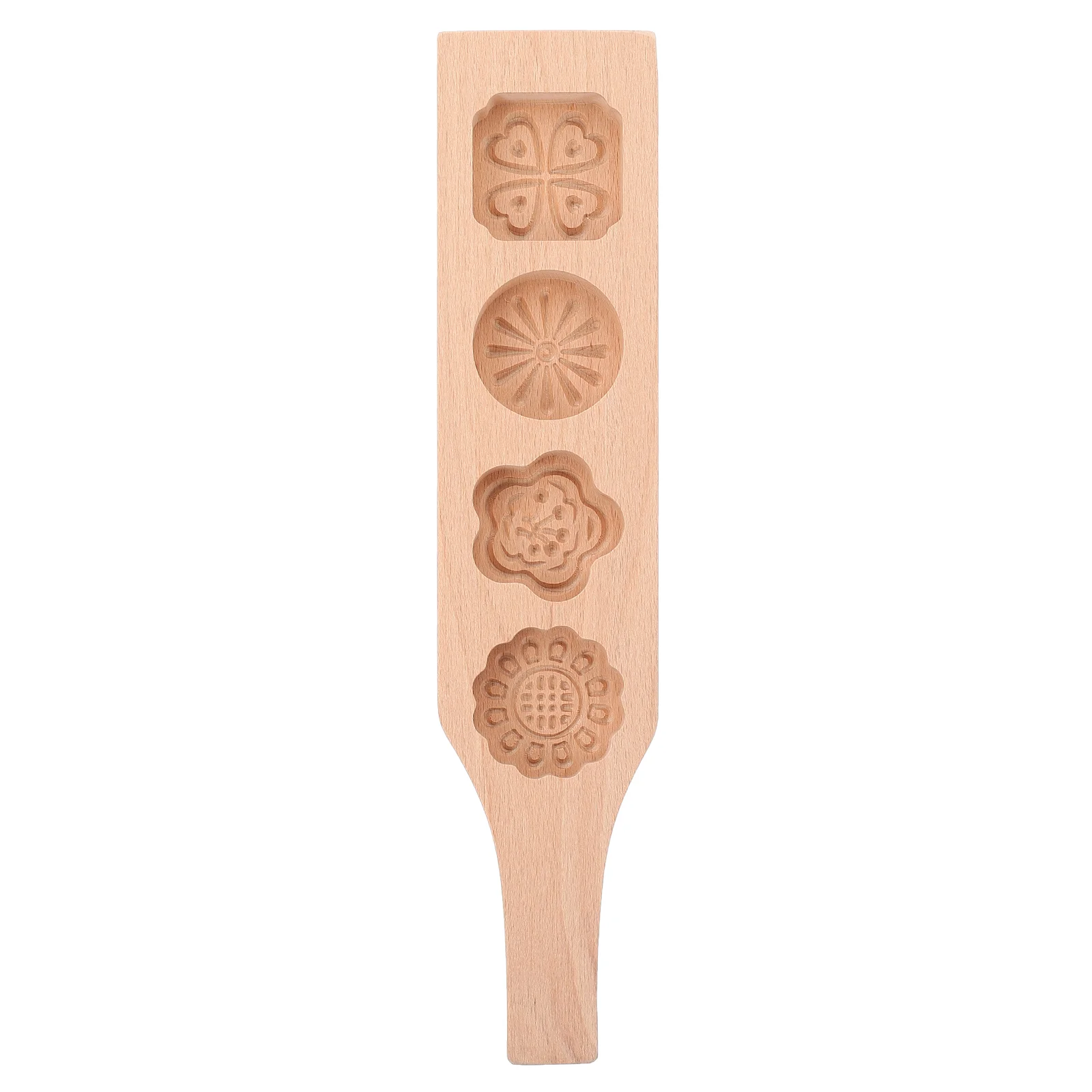 

Mold Mooncake Cake Press Wooden Chinese Baking Cookie Stamps Chocolate Tool Traditional Festival Autumn Molds Diy Handle Biscuit