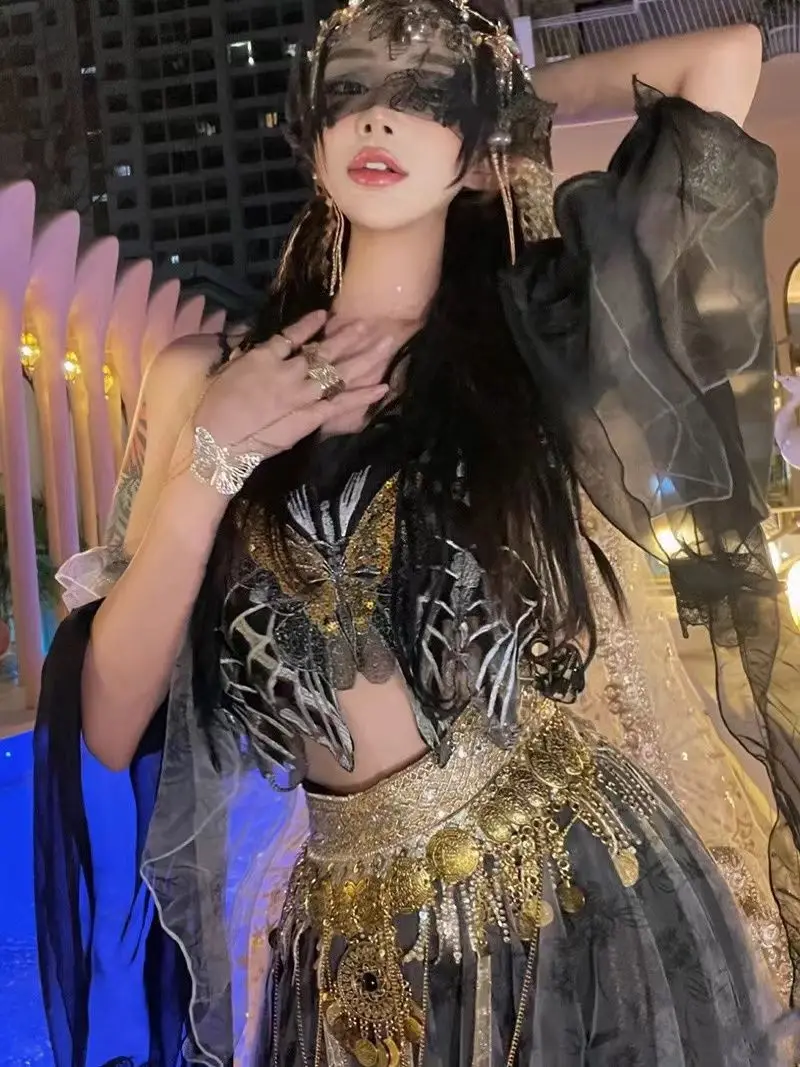 Новинка экзотические китайские элементы элегантный костюм сказочного танца в