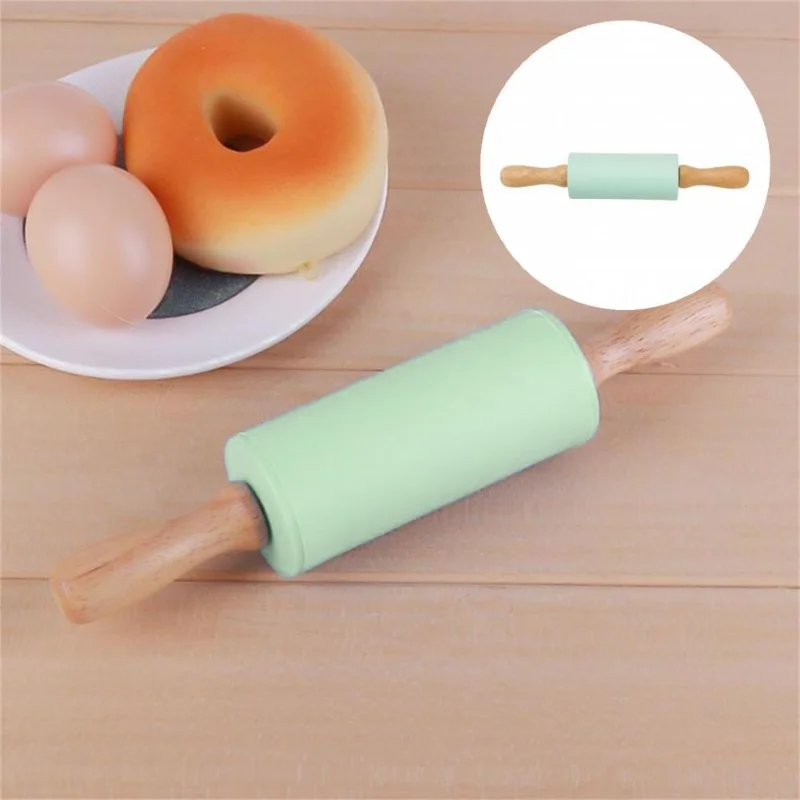 

Dough Roller Portable Smooth Surface Children Baking Dough Roller Rolling Pin Baking Tools