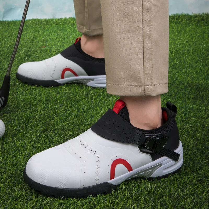 New Unisex Golf Shoes Professional Men's Golf Players' Sports Shoes Non Slip Comfortable Grass Golf Shoes Men's Walking Sneakers