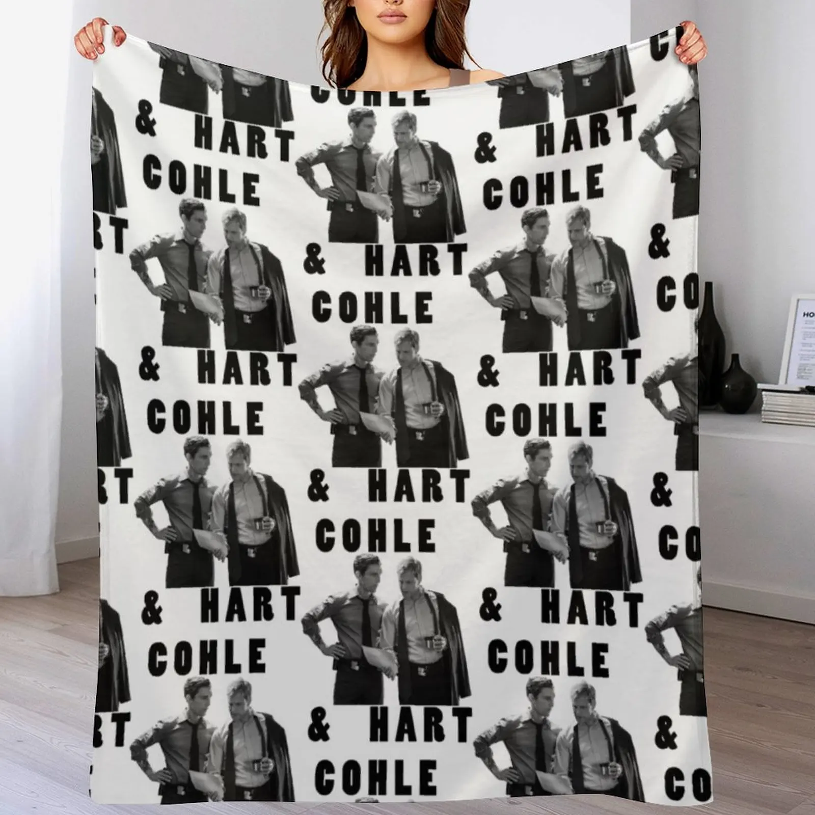 Правдивый детектив C Veja _amp_ Hart Декоративное одеяло Винтажное многоцелевое модное