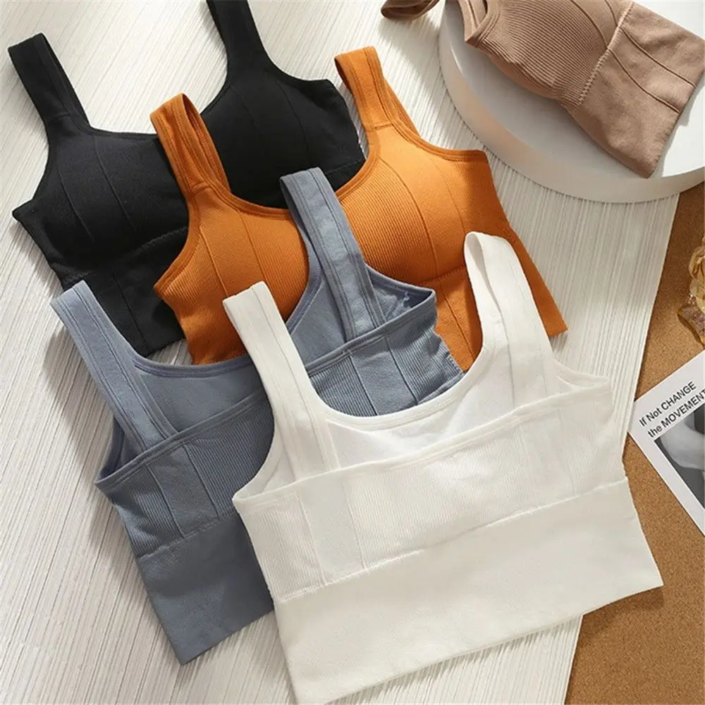 

Women Padded Anti-sweat Shockproof Breathable Sports Bra Yoga Bra Vest Underwear
