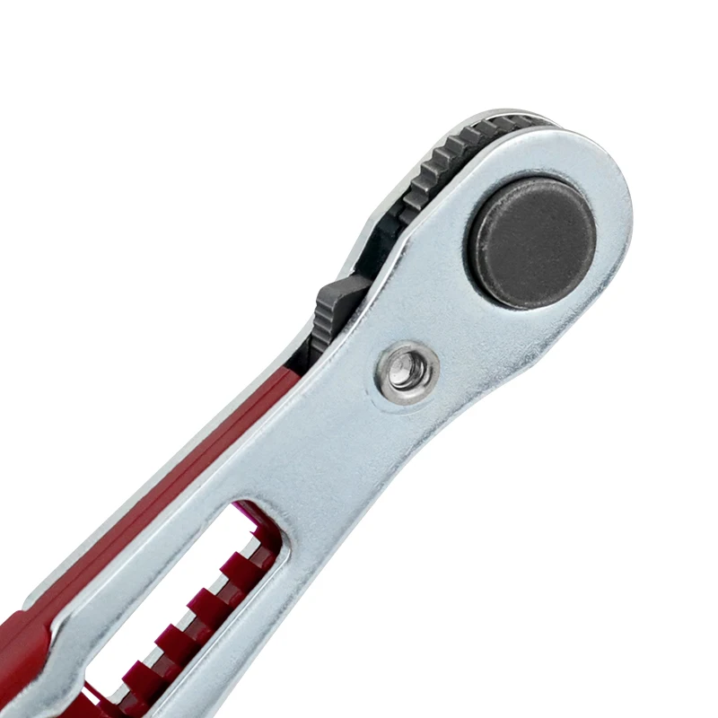 1 шт. двунаправленный ключ отвертки с храповым механизмом универсальный