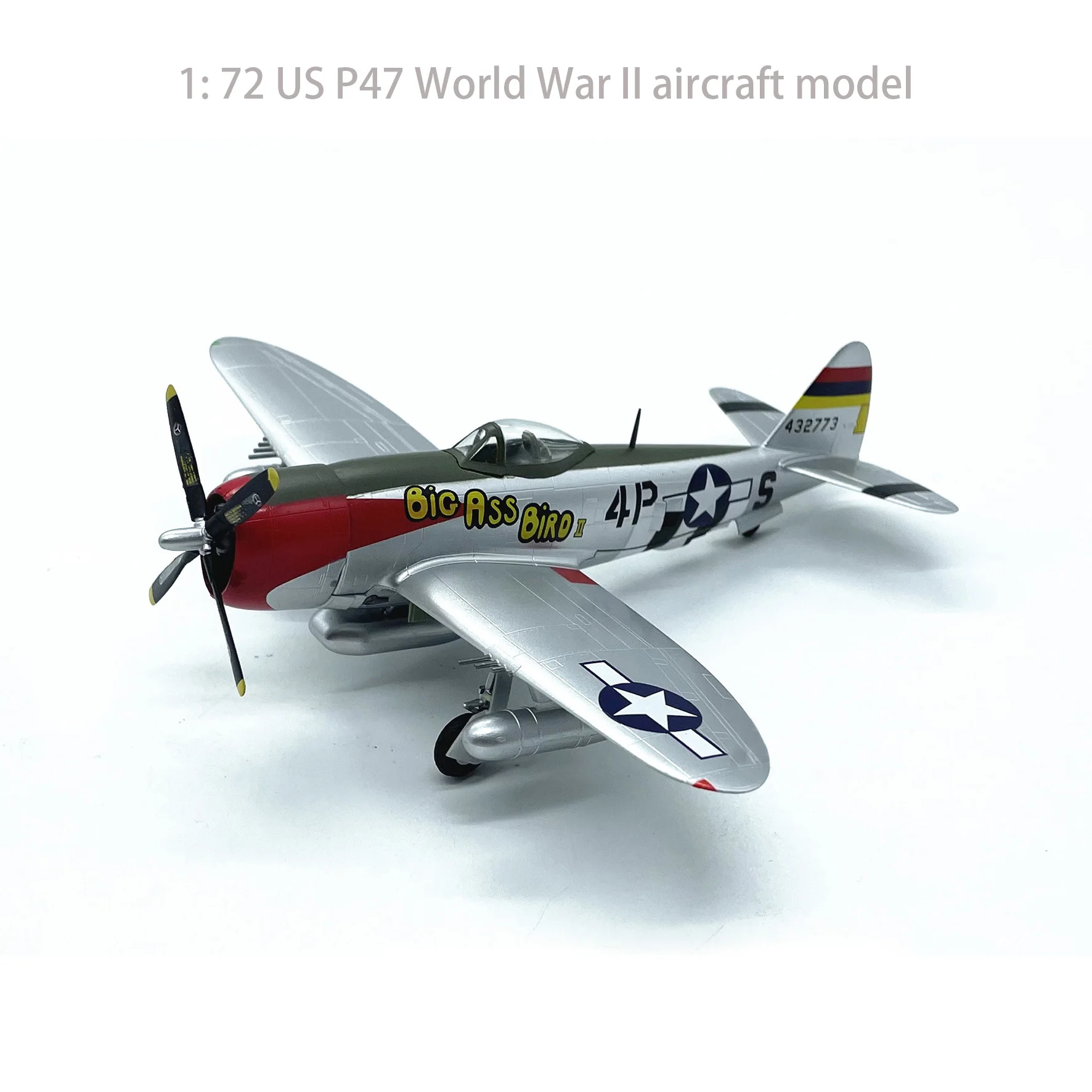 

1: 72 US P47 World War II aircraft model Finished product simulation 37286