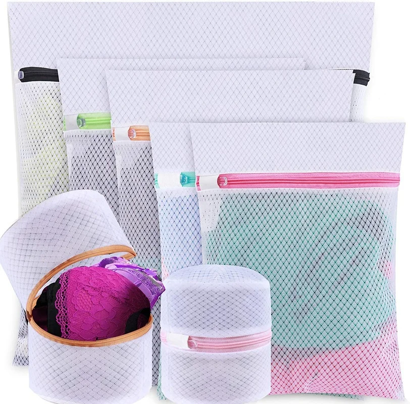 

Mesh Laundry Bags Washing Machine Wash Bags Reusable and Durable Mesh Wash Bags for Blouse Hosiery Underwear Bra
