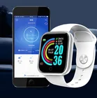 Смарт-часы Y68, пульсометр, кровяное давление, мониторинг кислорода в крови, многофункциональное напоминание, мониторинг сна