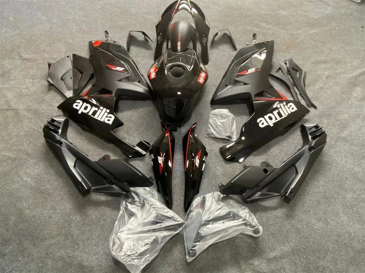 Комплект обтекателей для мотоцикла подходит Apulia RS125 2006 2007 2008 2009 2010 2011 06-11 матовый