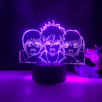 led lamp anime gintama for room decorative light fans birthday gift color changing battery powered manga led night light gintam