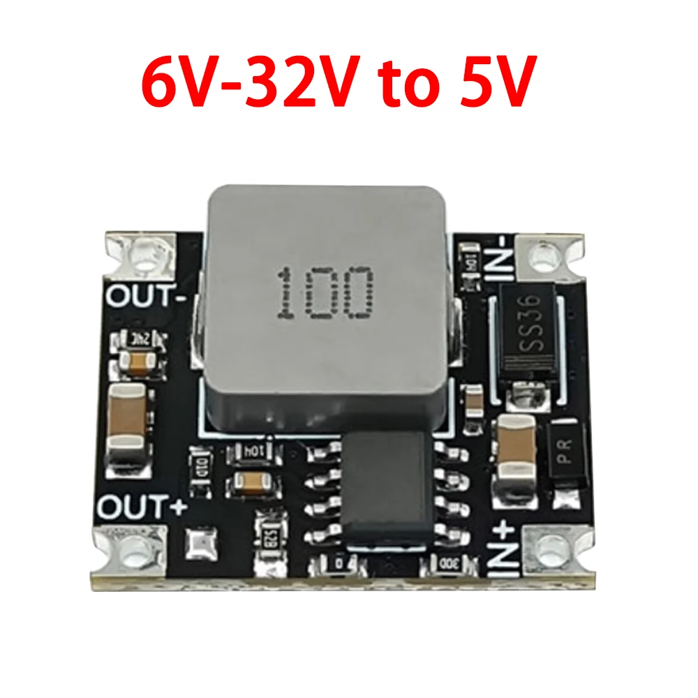 

Aideepen 3A Mini DC-DC понижающий преобразователь