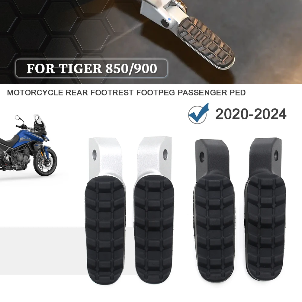 Для TIGER 850 SPORT 900 GT PRO RALLY 2020-2024 Tiger 1200 передняя и задняя подставка для ног мотоцикла