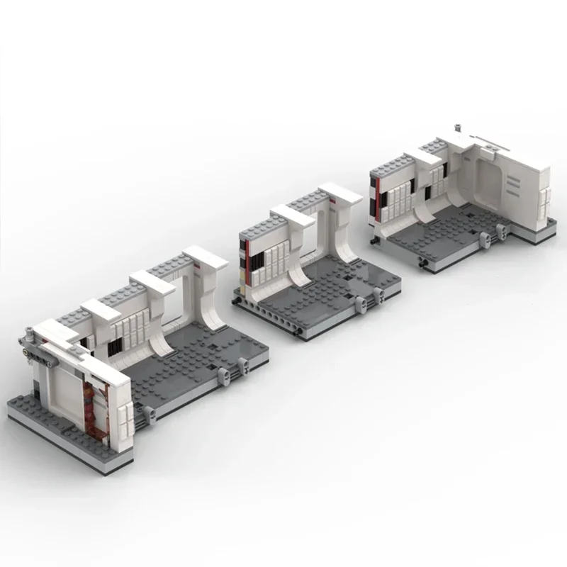 Звездная модель фильма Moc Строительные кирпичи расширение космического корабля