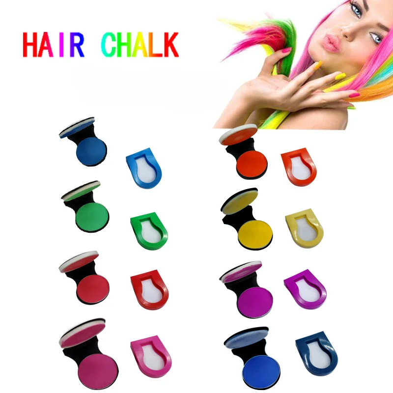 

6-36 Colors Hair Color Chalk Powder Temporary Hair Spray DIY Women Pastels Salon Portable Beauty Dye Colorful Hair Styling Paint