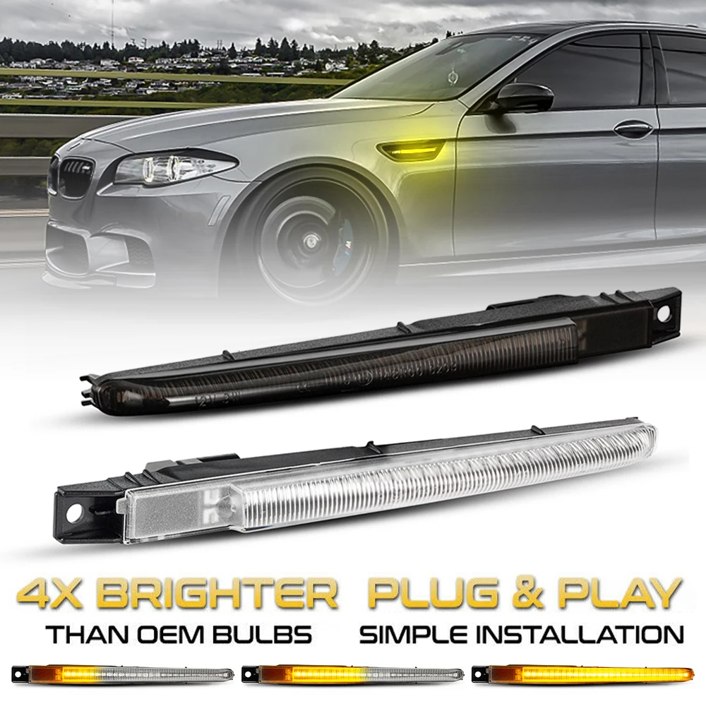 

2 шт., автомобильная лампа поворота для BMW F10 M5 FV9 2010-2016