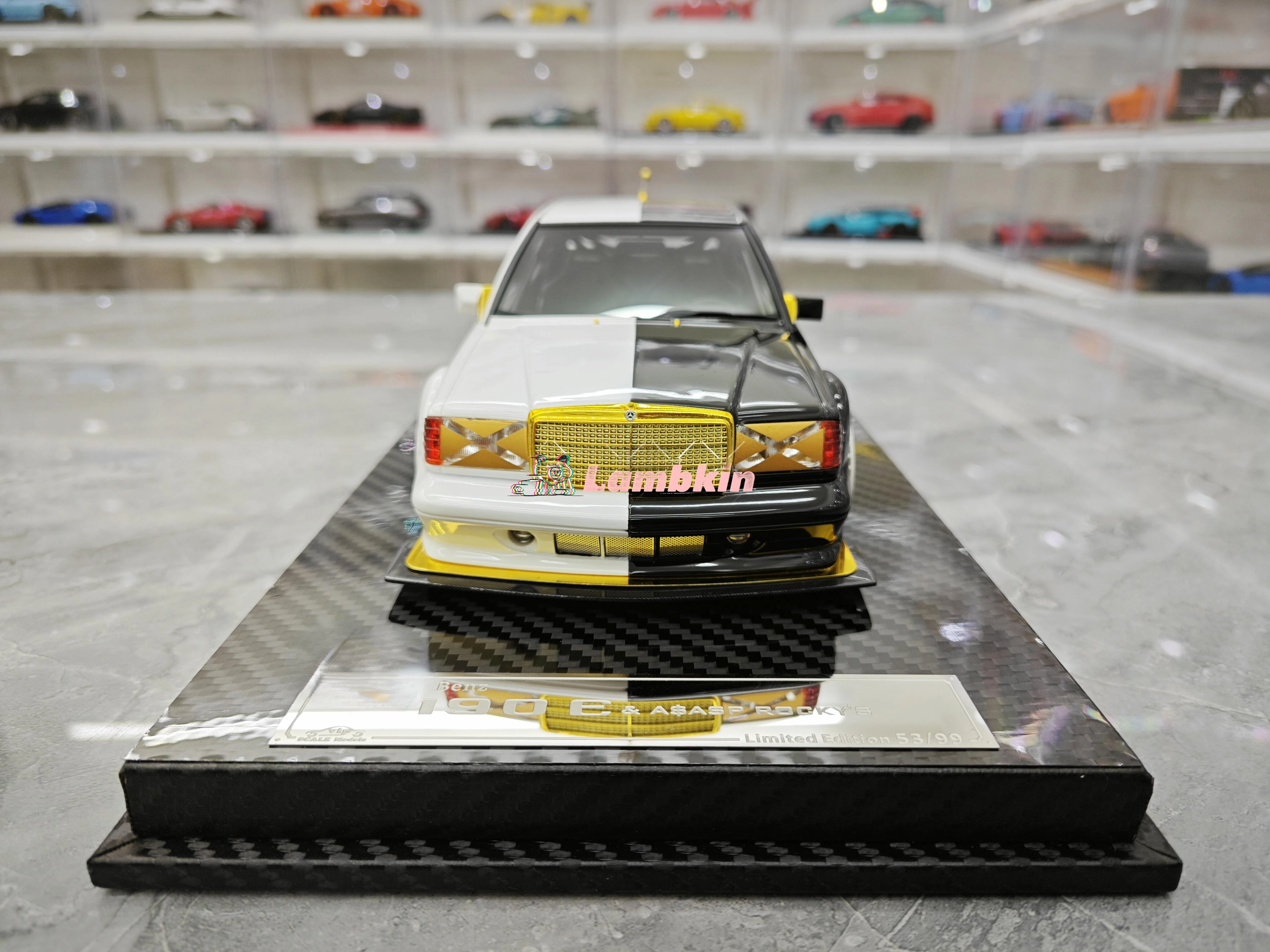 VIP 1:18 для взрывоопасного модифицированного Benz 190E AASP Rocky Ограниченная серия