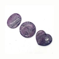 natural stone pendants crazy agate purple reiki healing amulet for diy jewelry making earring necklace charms accessories 5pcs