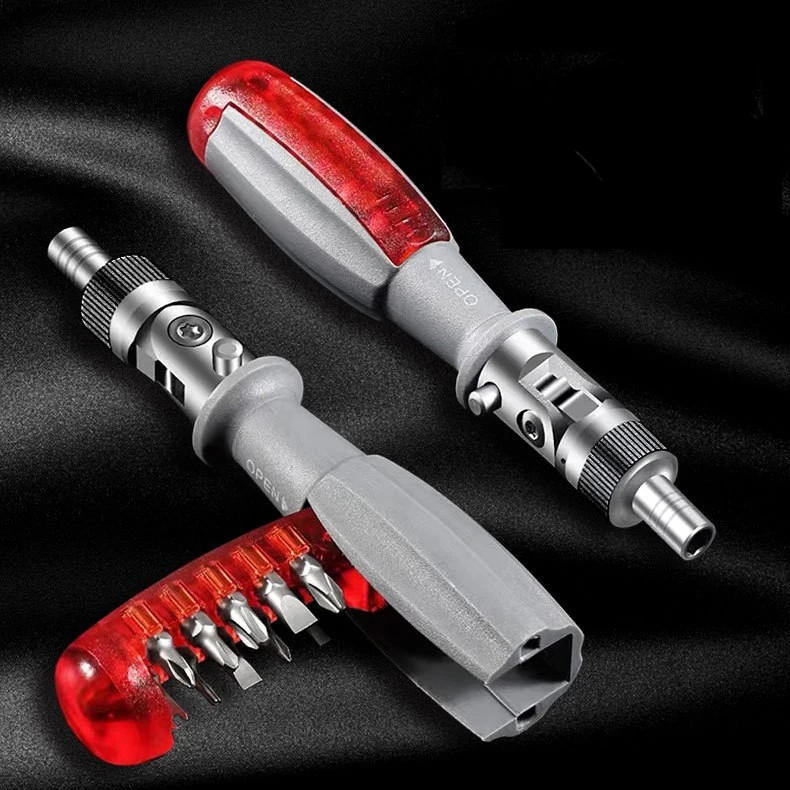 

25mm Multi Angle Ratchet Screwdriver Phillips One Word Plum Blossom Shaped Driver Multifunction Ratchet Screwdriver Set