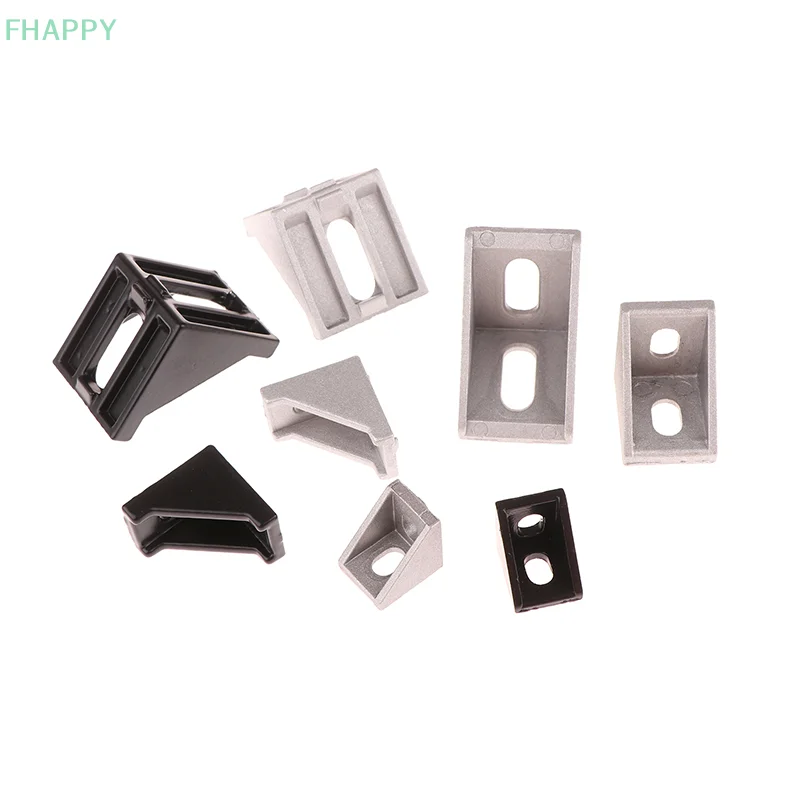 10 шт. угловой фитинг алюминиевый коннектор крепежный кронштейн 2020 2028 2430 3040 для