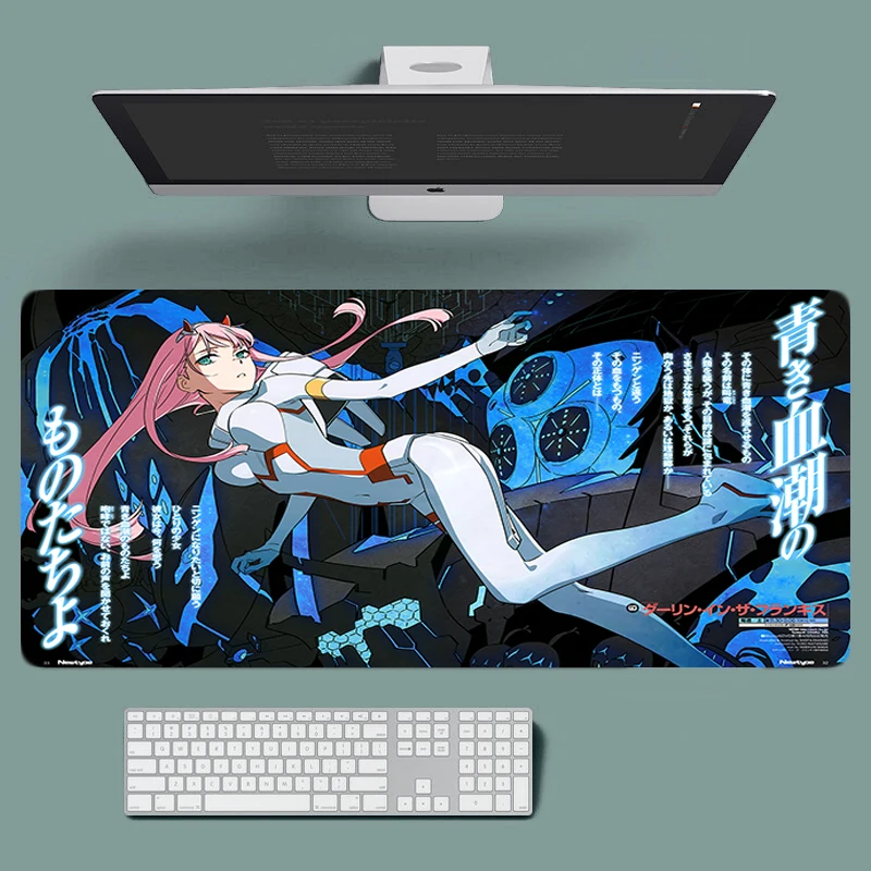 

Darling in the Franxx Note Pad Mouse Anime Sexy Carpets Gaming Carpet Computer Gamer Accessories Mause Mats Xxl Mat Desk Wired