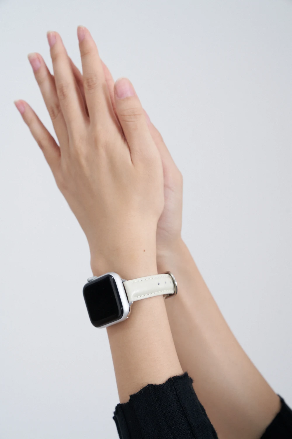 Ремешок из натуральной кожи для iwatch 40 мм 44 41 45 Молодежный стильный дамский