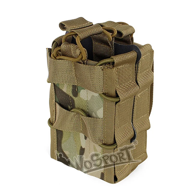 

Облегченная модульная система с Двойным Зажимом ранняя сумка Уличная Военная Тактическая Сумка-веер