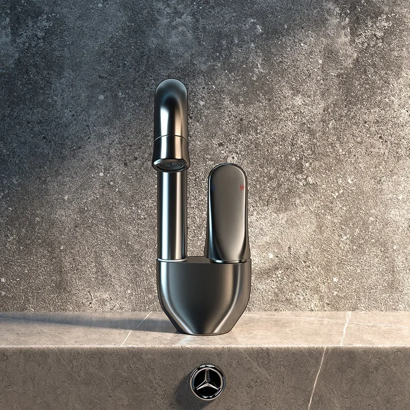 Латунный смеситель с водяным покрытием вращающийся на катушке