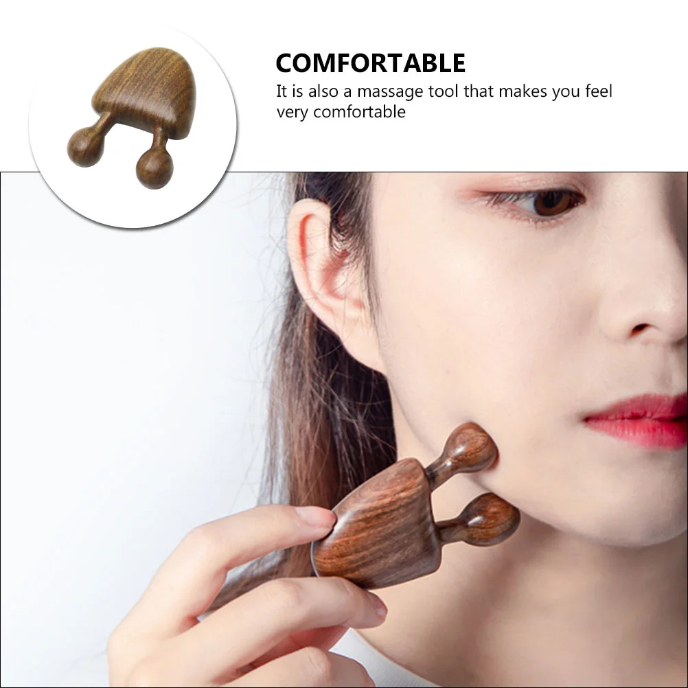 Массажная расческа инструменты для ухода за кожей деревянный ремесленный