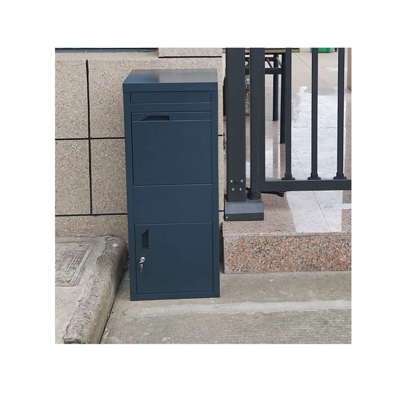 

Wall Mounted Locking Dropbox Mailbox Outdoor Parcel Drop Box