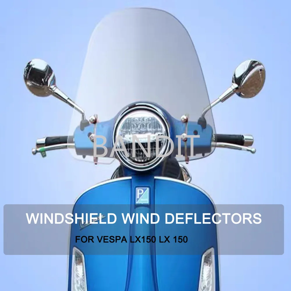 For Piaggio LX150 LX 150 Windshield Wind Deflectors Windscreen For Vespa LX150 LX 150