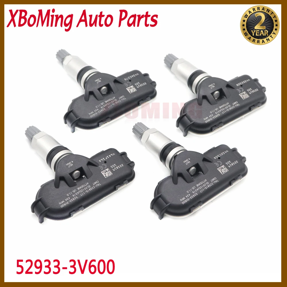 TPMS Датчик давления в шинах 52933-3V600 433 МГц для Hyundai great[ HG] I40 [VF] Kia Rio [UB] 2011-2021 529333V600