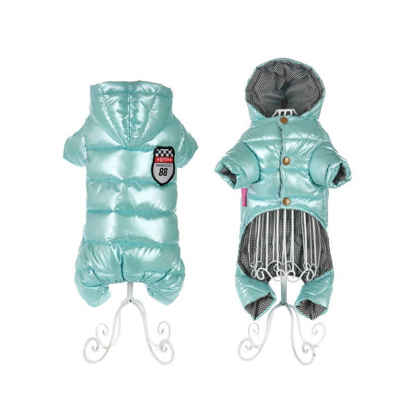 

Большая зимняя одежда для домашних животных, одежда для собак, французский бульдог, для щенков, для маленьких и средних собак, светоотражающее пальто для чихуахуа