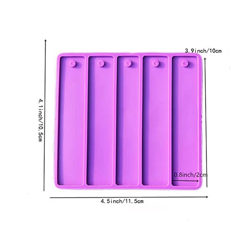 2 брелока для сбора карт формы литья эпоксидной смолы 12 акриловых разных цветов