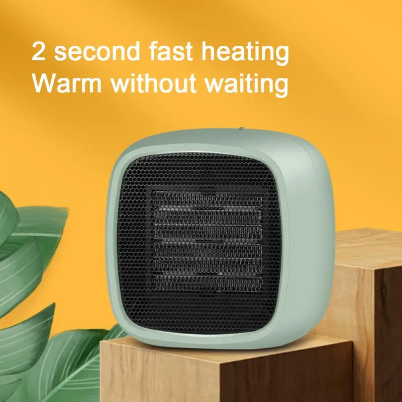 

800W Electric Heater PTC Ceramic Heating Warm Air Blower Portable Desktop Fan Heater For Winter Warmer Machine Appliances