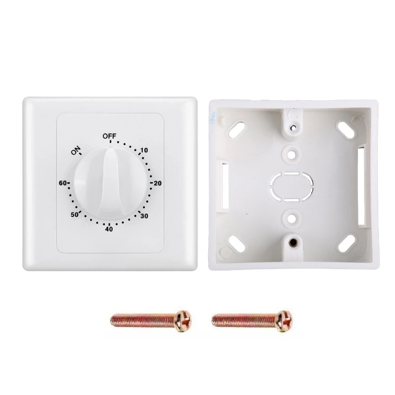 

Механический переключатель с обратным отсчетом, 220 В переменного тока, 2000 Вт, 30 минут/60 минут/120 минут