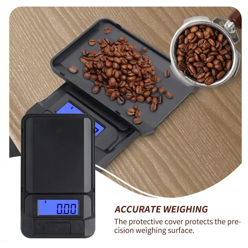 

Mini LCD Pocket Weight Scale Jewelry Balance Electronic Digital Scale Kitchen Weighting Electronic Scales Household Accessories