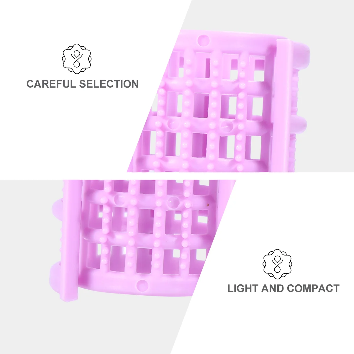 20 шт. зубчатые бигуди объемные ролики для средние штифты щипцы зажим