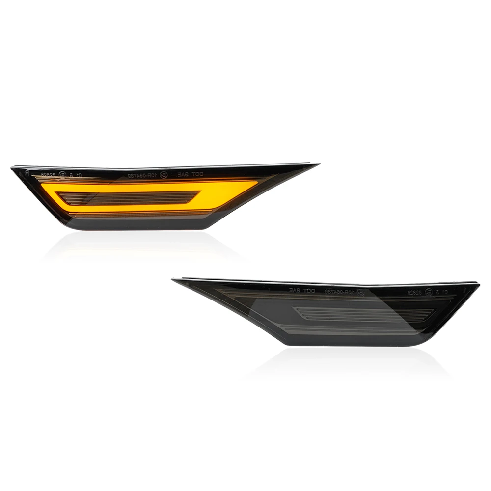 

Замена OEM HO 2551127 N для 10-го поколения 2016-2021 Honda Civic FC FK Coupe седан люк типа R светодиодные боковые габаритные огни на крыле