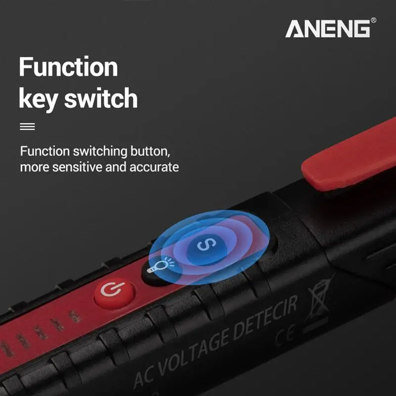 Бесконтактный детектор напряжения переменного тока ANENG VD802 тестер измеритель
