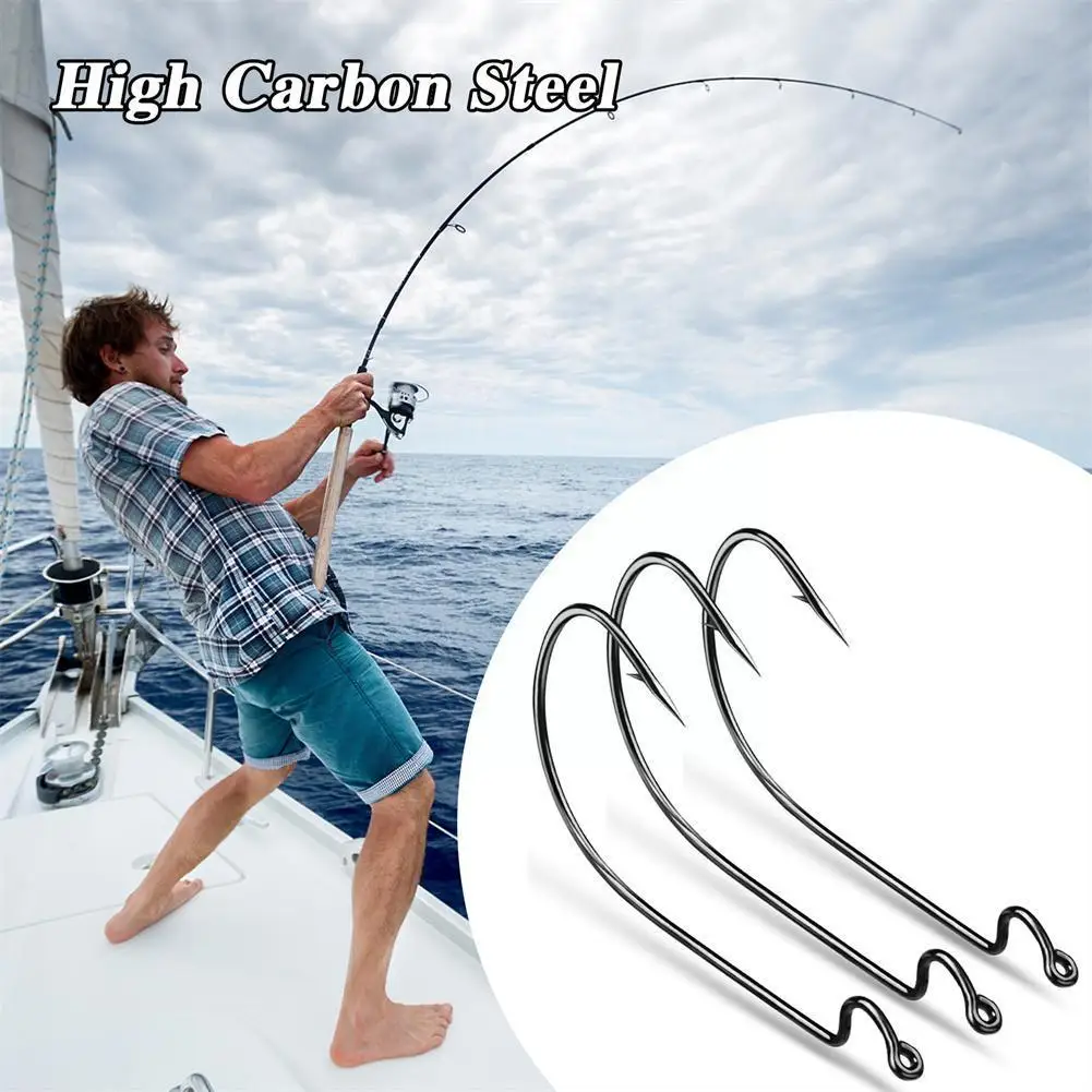 

10 шт./коробка, рыболовные крючки для ловли карпа