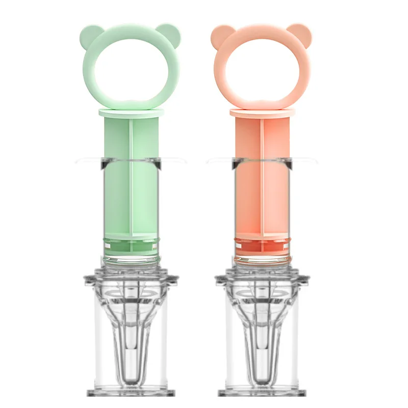 

Baby Smart Medicine Dispenser Needle Feeder Squeeze Medicine Dropper Dispenser Transparent Pacifier Kids Feeding Utensils