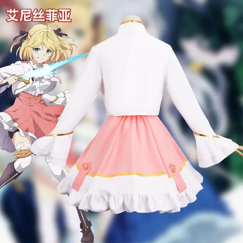 Anisphia Wynn Palettia Dress Reincarnated Princess and the Genius Cosplay Costume Outfits Halloween Carnival Party Suit