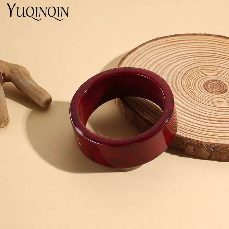 Классические большие ретро-браслеты для женщин винтажные простые подвески из